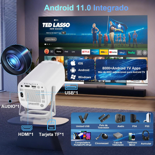 Proyector Android 4K
